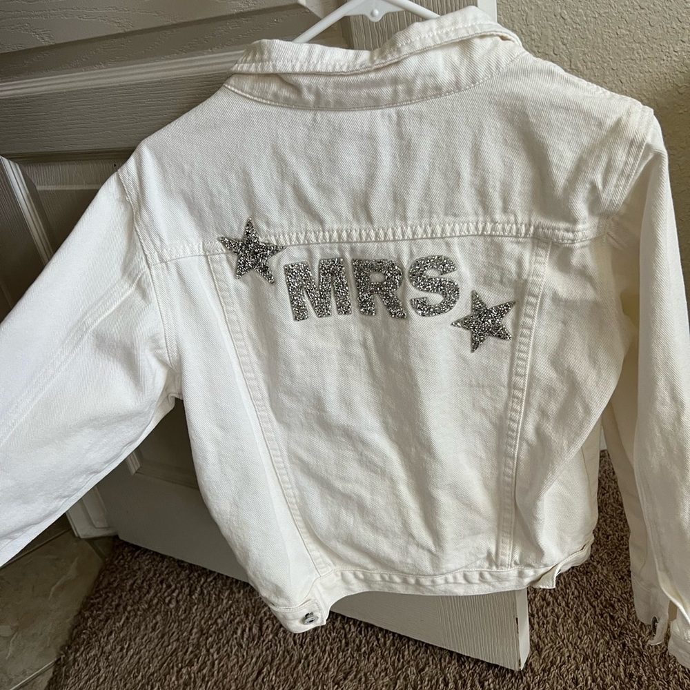 “MRS” Jean Jacket
